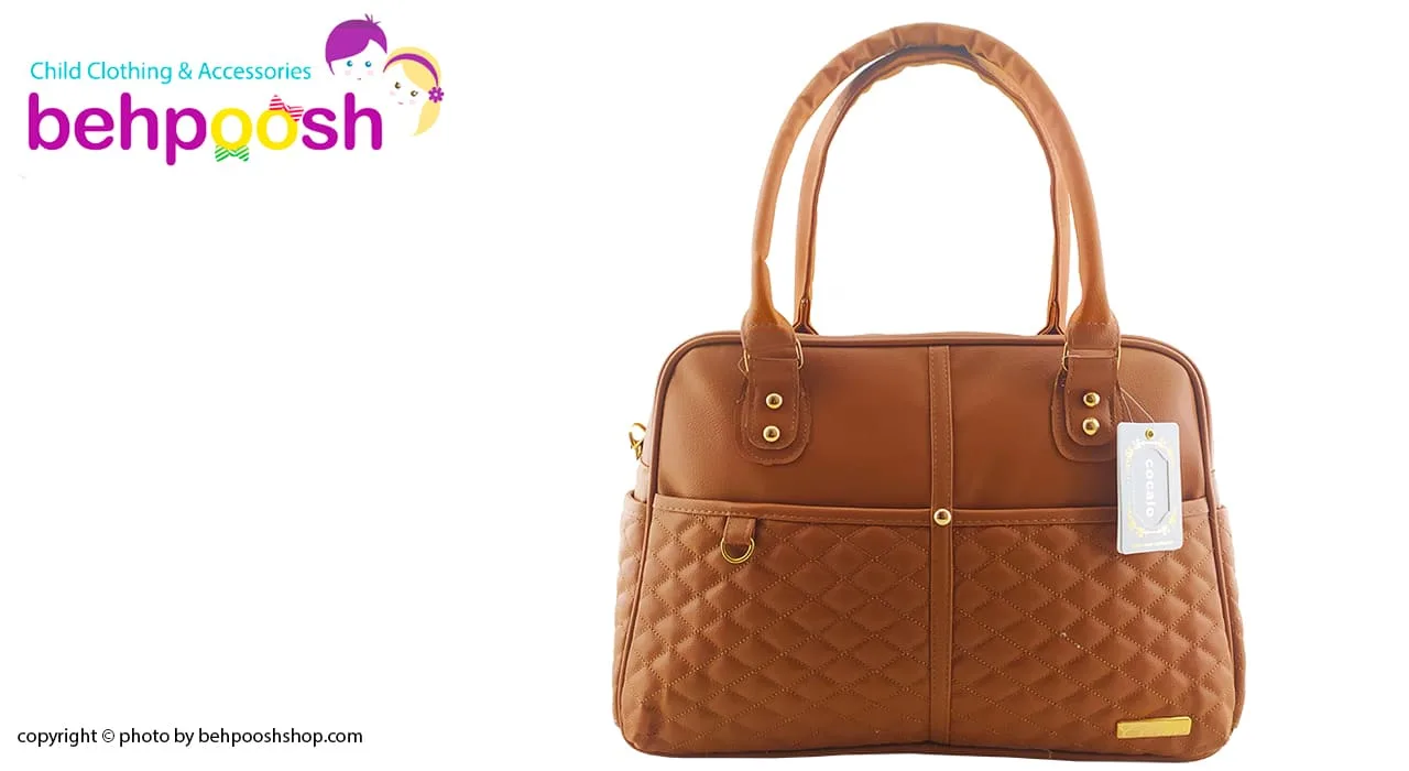 ساک لوازم اقلام کودک ایرانی چرم ماسوره دوزی كوكالو