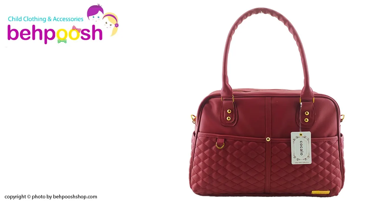 ساک لوازم اقلام کودک ایرانی چرم ماسوره دوزی كوكالو