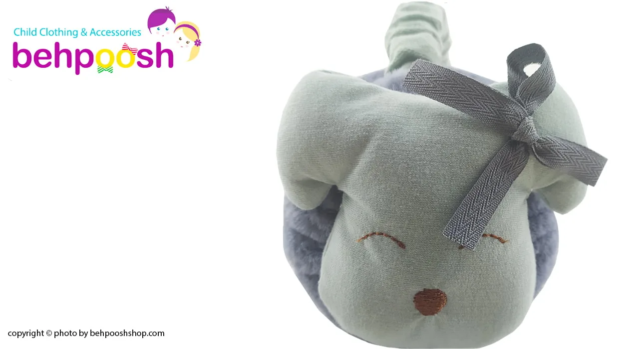 گوش گیر زمستانی بچگانه تاشو طرح گربه