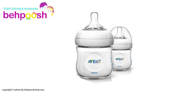 شيشه شير نچرال سفيد 125 ميل بدون جعبه اونت avent