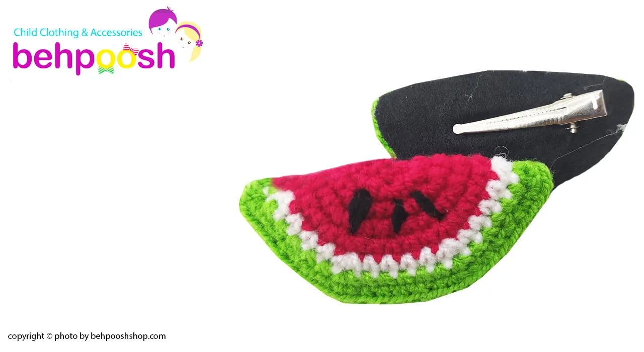 گیره سر بافت طرح هندوانه ویژه یلدا