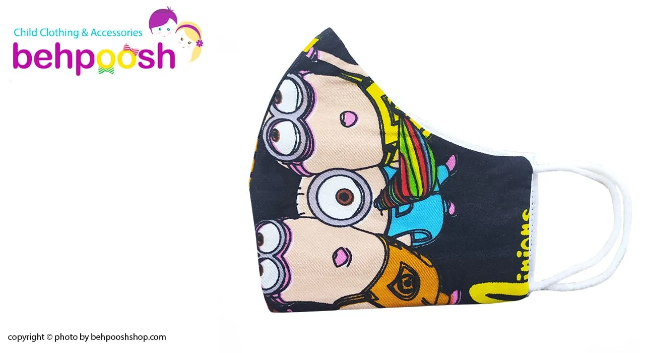 ماسک سه لايه برش چشم دار ماشین رنگی Abdy