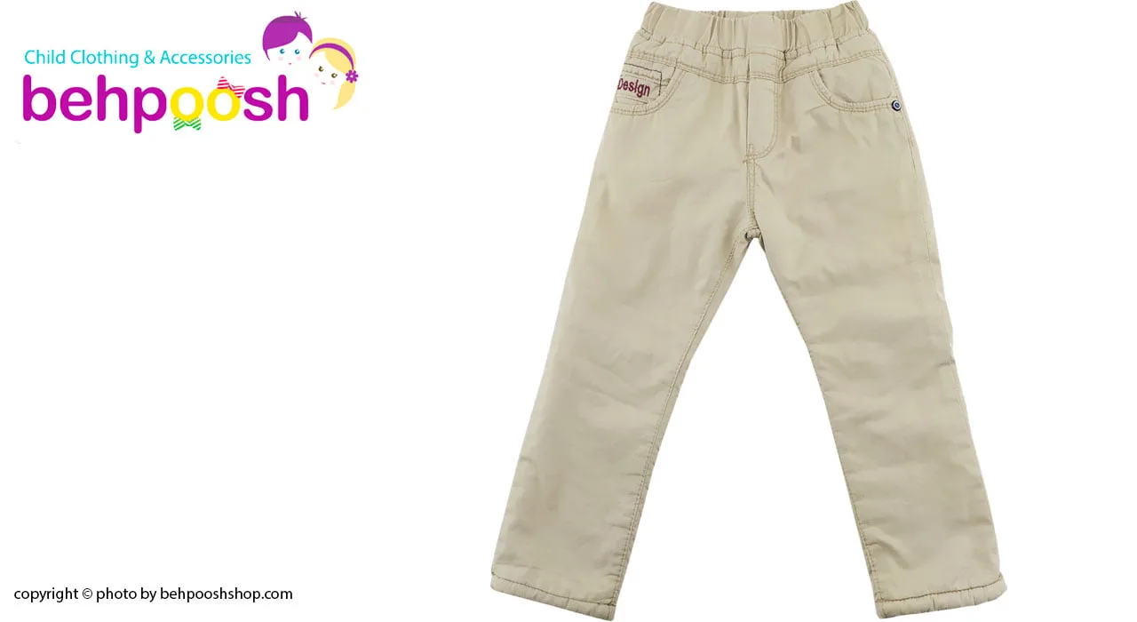 شلوار کتان توکرکی پسرانه 5 تا 8 سال design