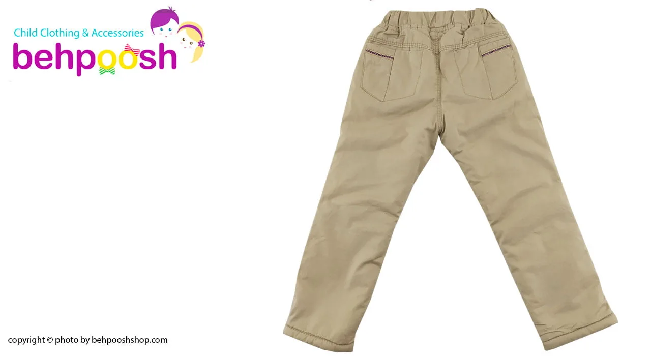 شلوار کتان پسرانه توکرکی طرح موتور 2 تا 5 سال design