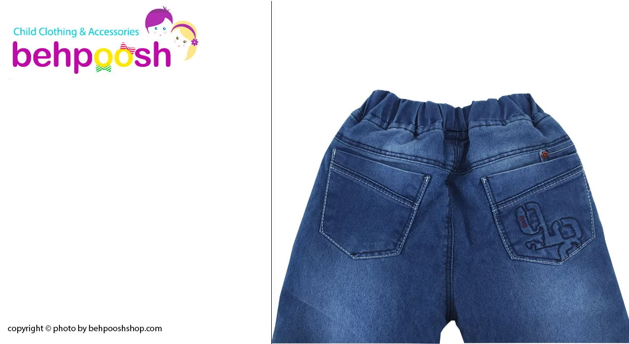 شلوار لی بچگانه توکرکی 5 تا 7 سال برند design