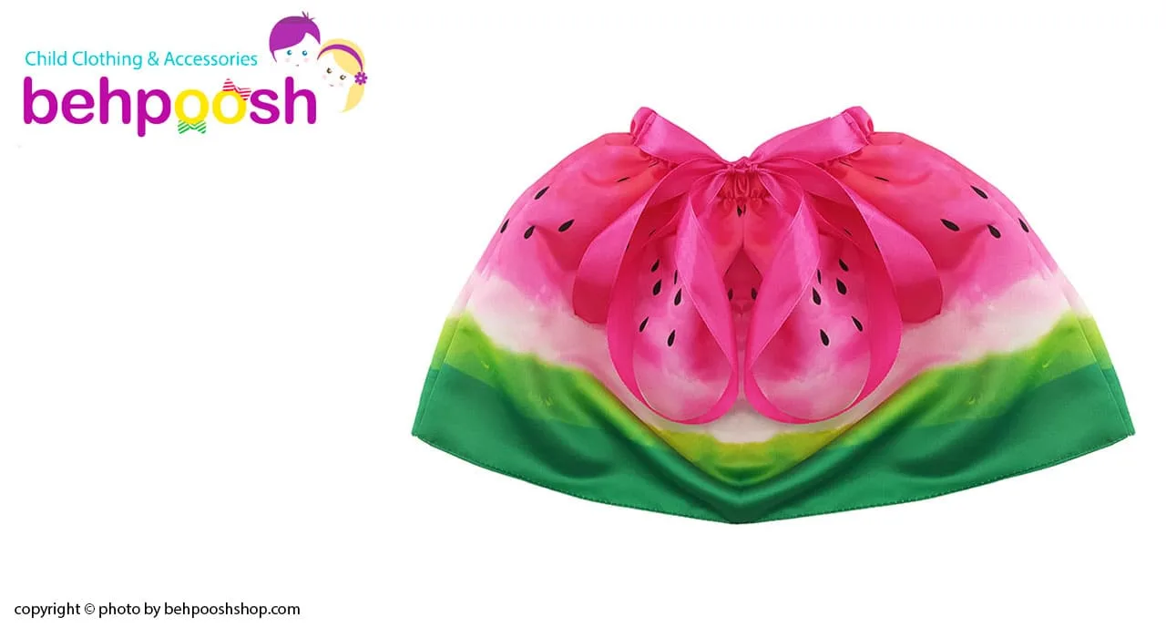 دامن یلدا هندوانه کمرکشی پایین راه راه