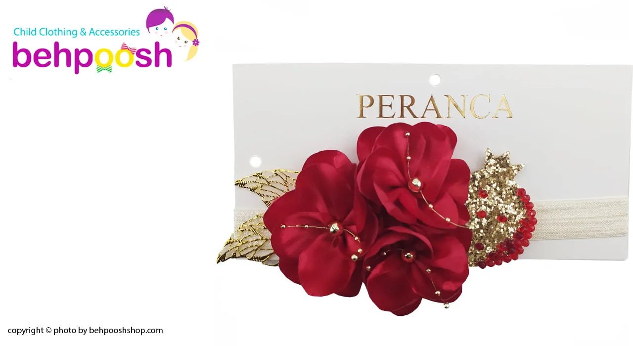 هدبند دخترانه طرح انار ویژه شب یلدا