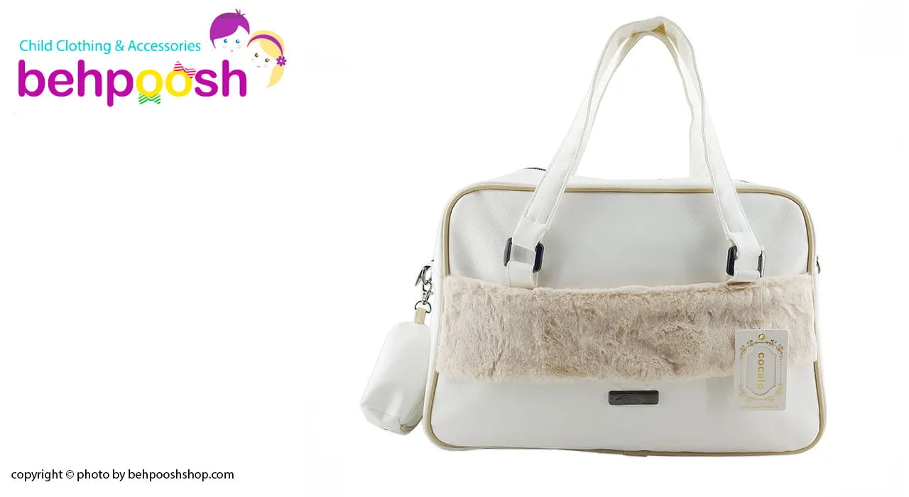 ساک لوازم چرم جلو خزدار بغل كیفدار كوكالو Cocalo