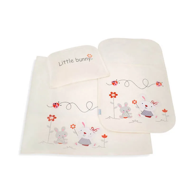 سرويس مسافرتی پتو بالش زيرانداز Little Bunny خرگوش رزبرن