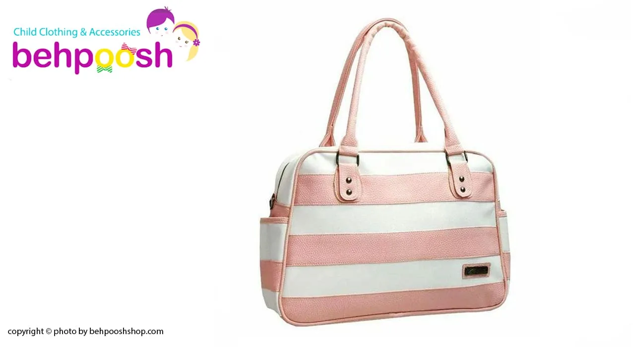 ساک لوازم بچه و نوزاد چرم راه راه كوكالو Cocalo