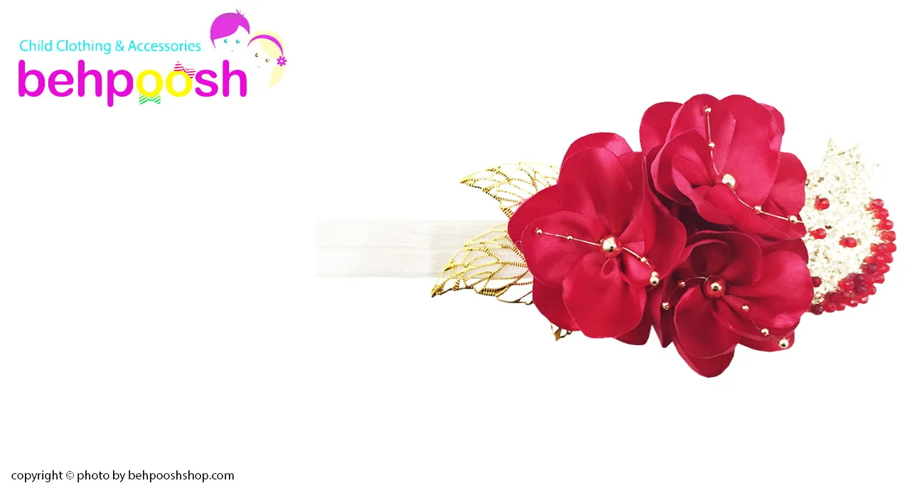 هدبند دخترانه طرح انار ویژه شب یلدا