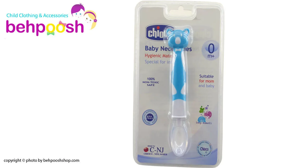 قاشق سرسیلیکونی تكی خرس خالدار چيوكو