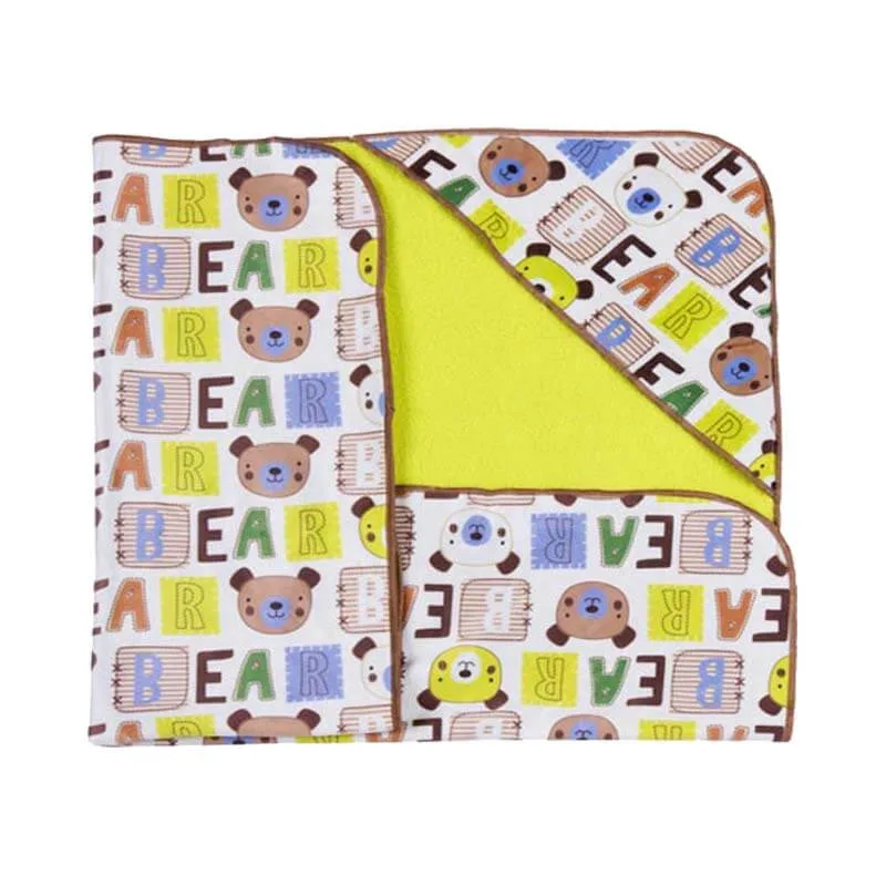 پتو کودک كلاهدار كله خرس رزبرن