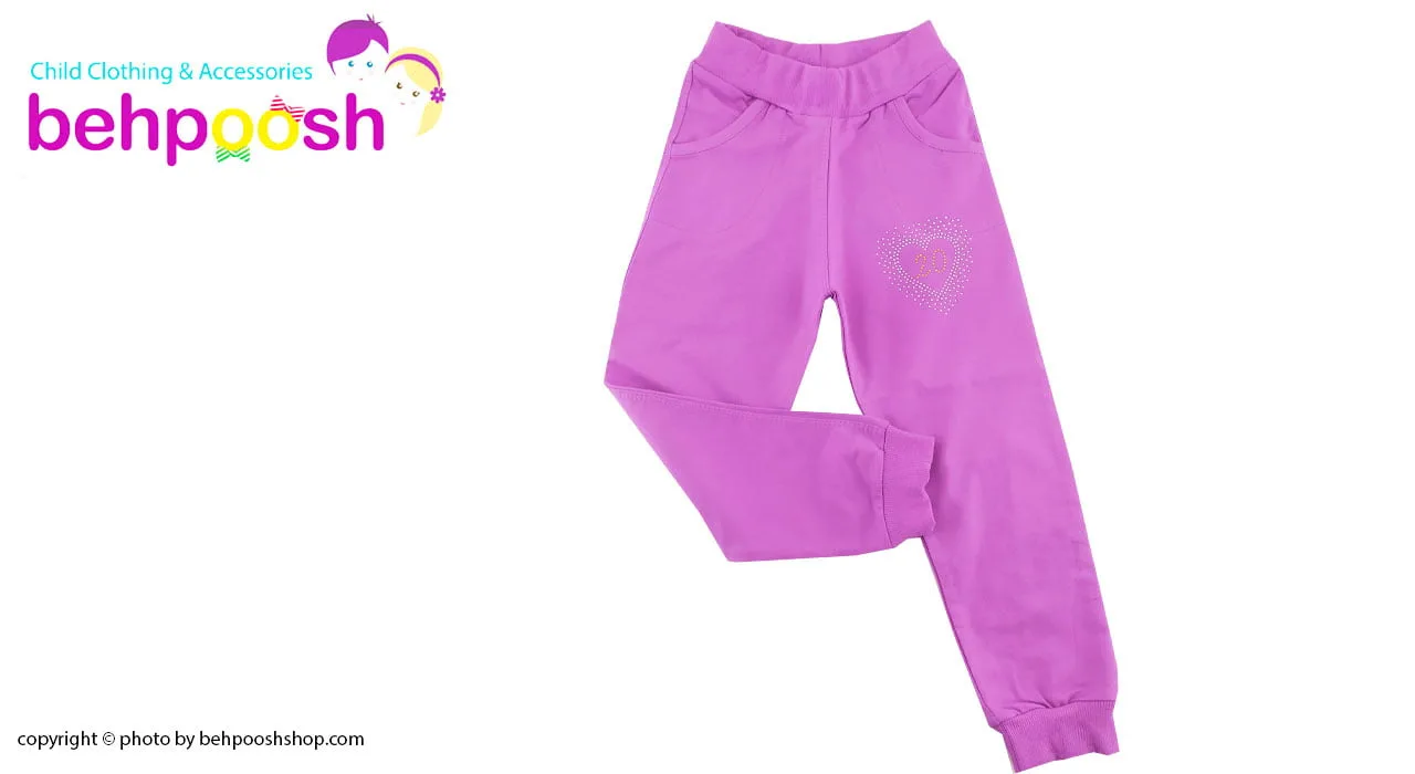 ست بلوز شلوار دخترانه طرح سگ نگهبان 4 تا 7 سال