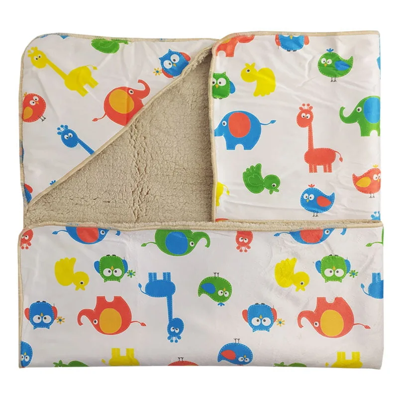 پتو دورپیچ کلاه دار حیوانات رنگی رزبرن Rose Born