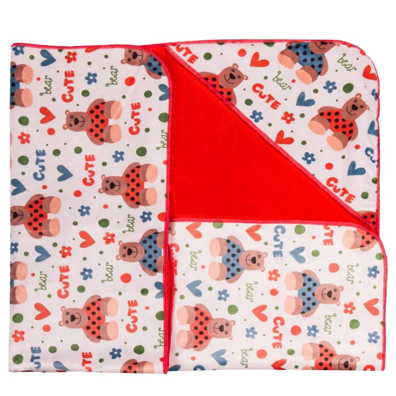 پتو دورپيچ كلاهدار خرس خال دار رز برن Rose Born