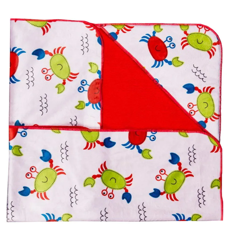 پتو دورپیچ کلاه دار خرچنگ رنگی رز برن Rose Born