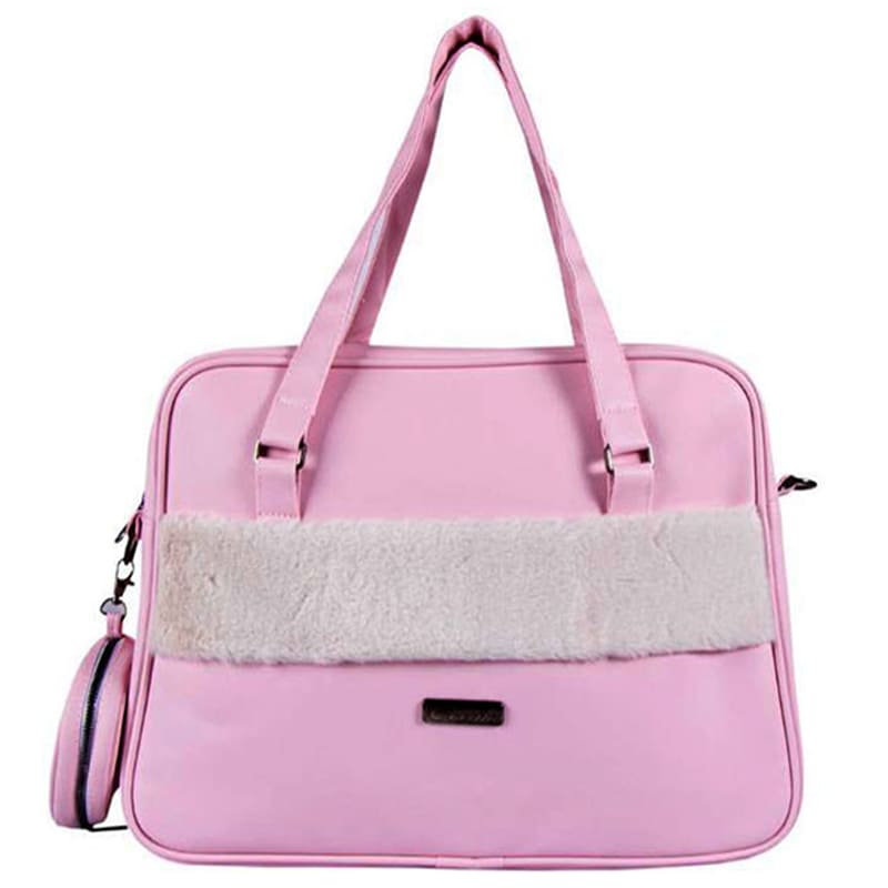 ساک لوازم چرم جلو خزدار بغل كیفدار كوكالو Cocalo