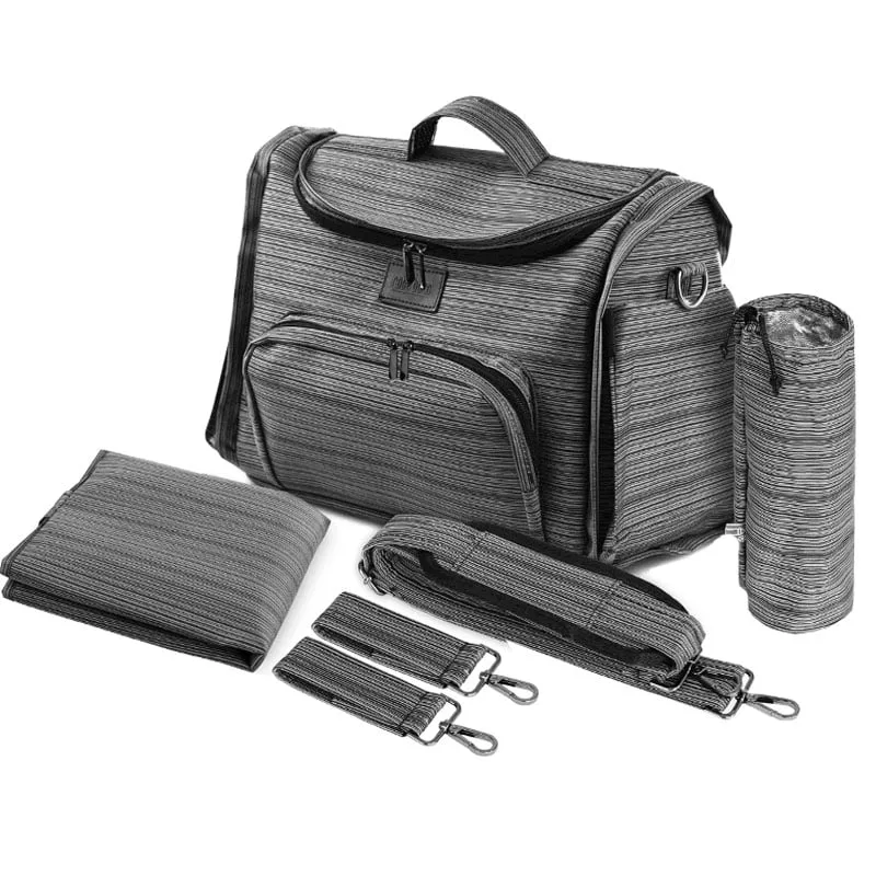 ساک لوازم نوزاد طرح زبرا راه راه رزبرن Rose Born