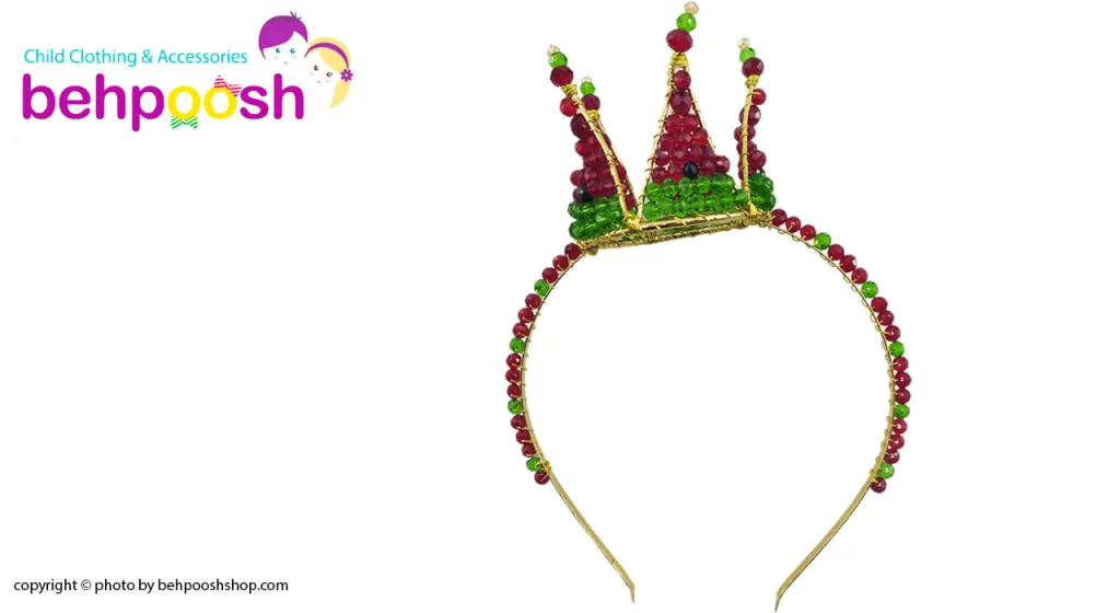 تل سر دخترانه طرح تاج ویژه شب یلدا