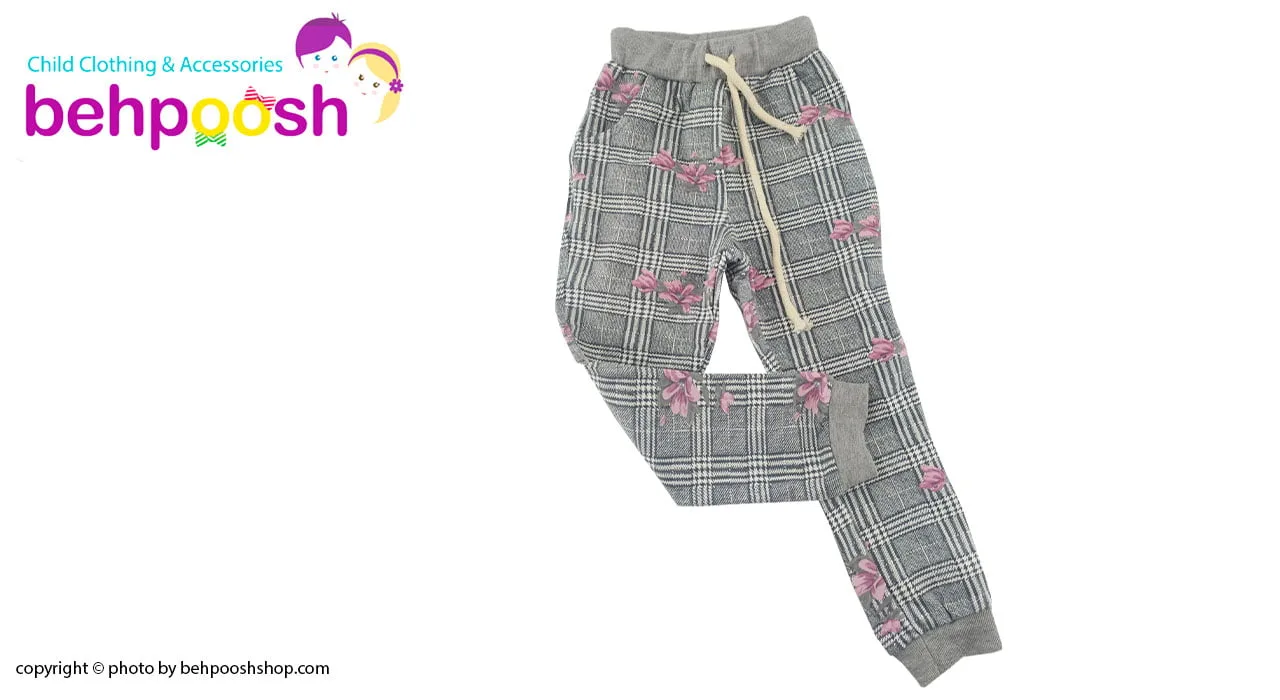 ست بلوز و شلوار دخترانه طرح خرس 3 تا 5 سال