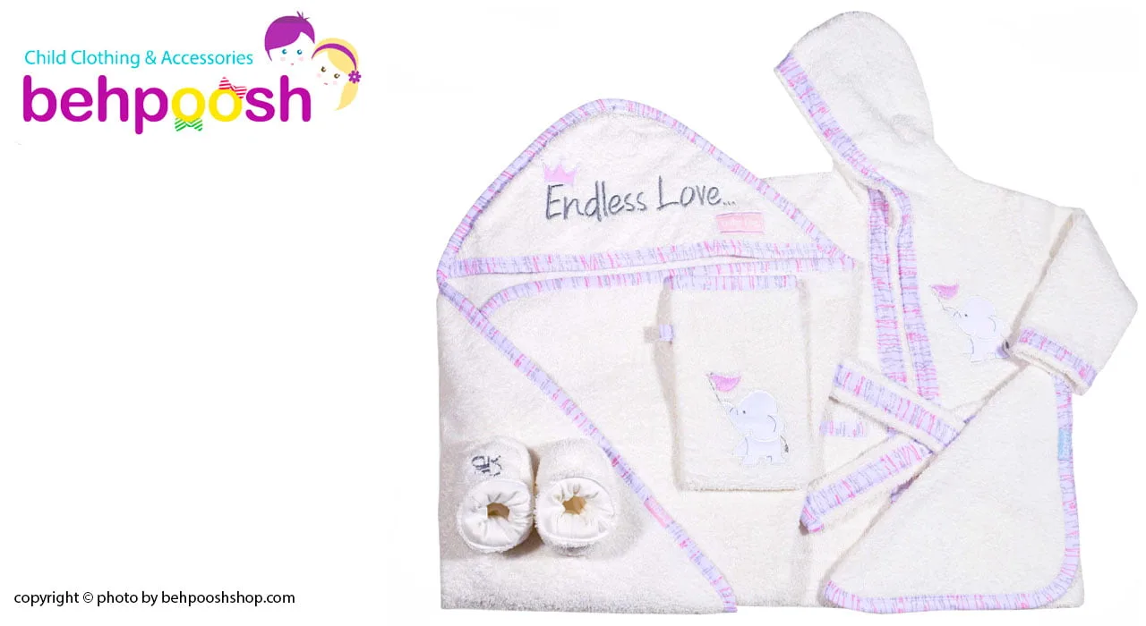 سرویس حوله پنج تکه بچگانه Endless Love boy رزبرن