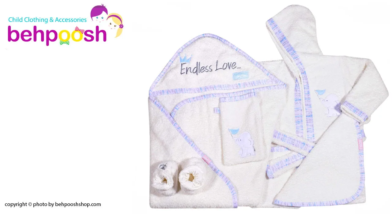 سرویس حوله پنج تکه بچگانه Endless Love boy رزبرن