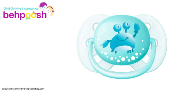 پستانک اولترا سافت تکی 0-6 ماهگی خرچنگ اونت Avent