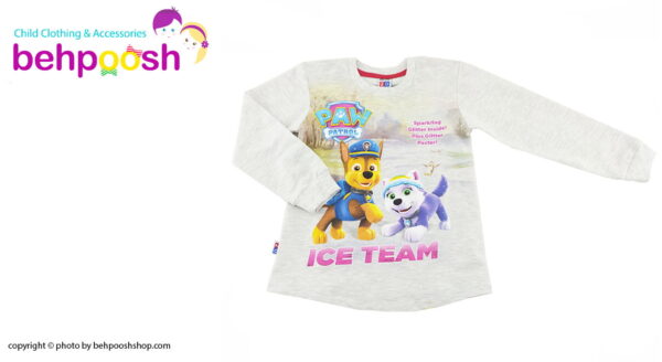 ست بلوز شلوار دخترانه طرح سگ نگهبان 4 تا 7 سال