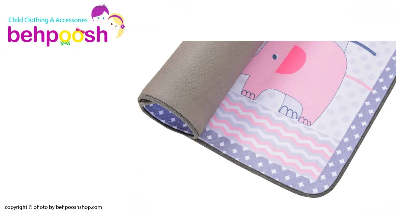 کف پوش فرش Family Love طرح فیل رز برن Rose Born