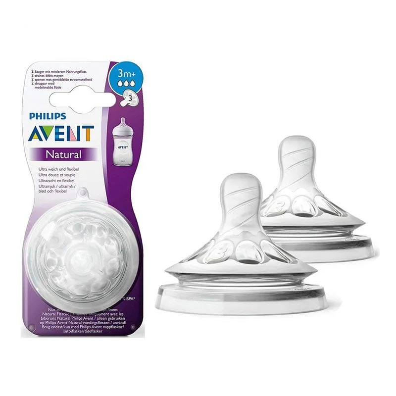 سرشیشه نچرال 3 قطره 3+ اونت Avent