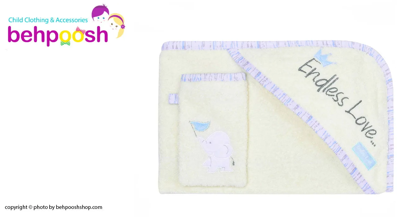 سرویس حوله دوتکه بچگانه Endless Love boy رزبرن