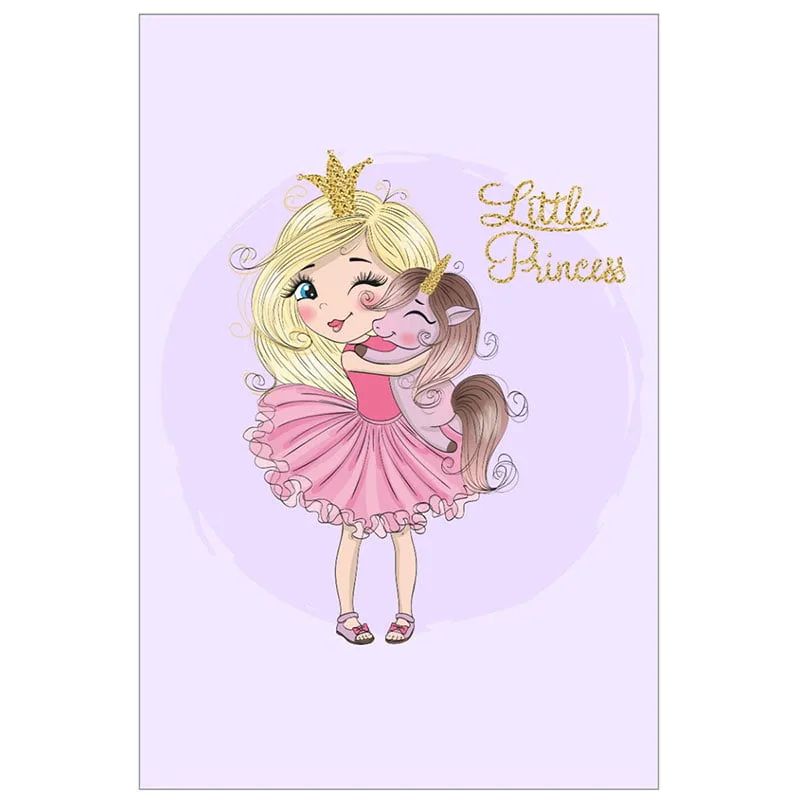 فرش اتاق کودک دخترانه طرح پرنسس ماوی كارپت Mavi Carpet