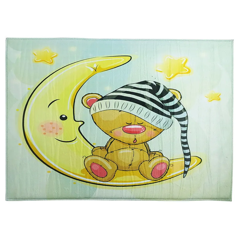 پادری بچگانه طرح خرس و ماه ماوی کارپت Mavi Carpet