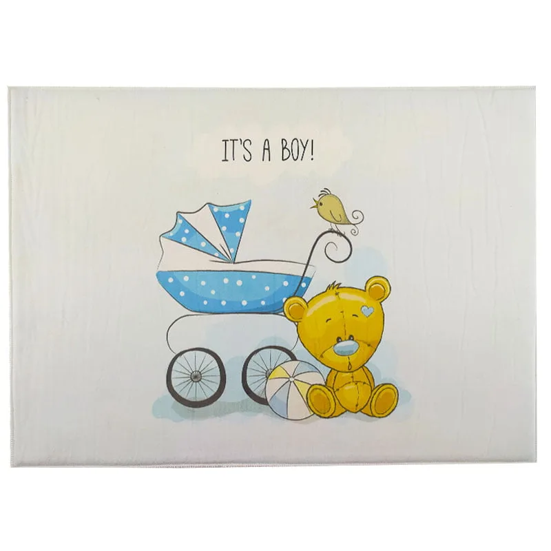 پادری بچگانه طرح خرس و کالسکه ماوی کارپت Mavi Carpet