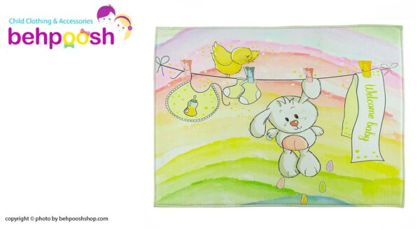 پادری اتاق کودک خرگوش رخت لباس ماوی کارپت Mavi Carpet