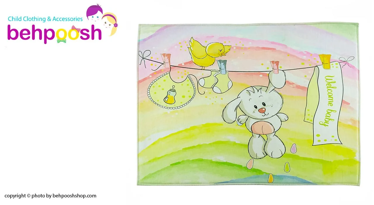 پادری اتاق کودک خرگوش رخت لباس ماوی کارپت Mavi Carpet