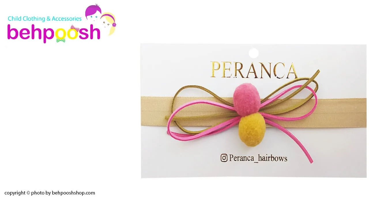 هدبند دخترانه اسپورت پاپیونی  Perance hairbows