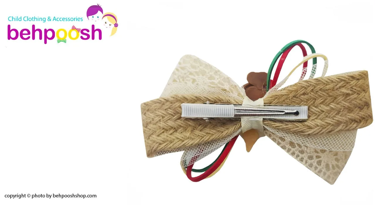 گیره سر دخترانه عروسکی کنفی Perance hairbows