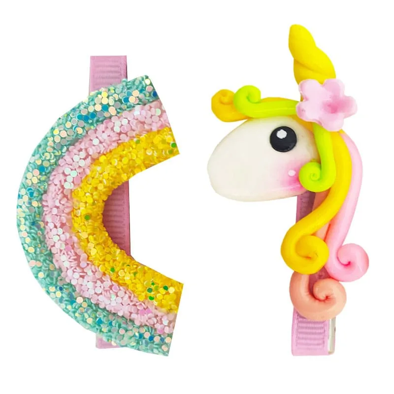 گیره سر دخترانه پونی اسب شاخدار  Perance hairbows