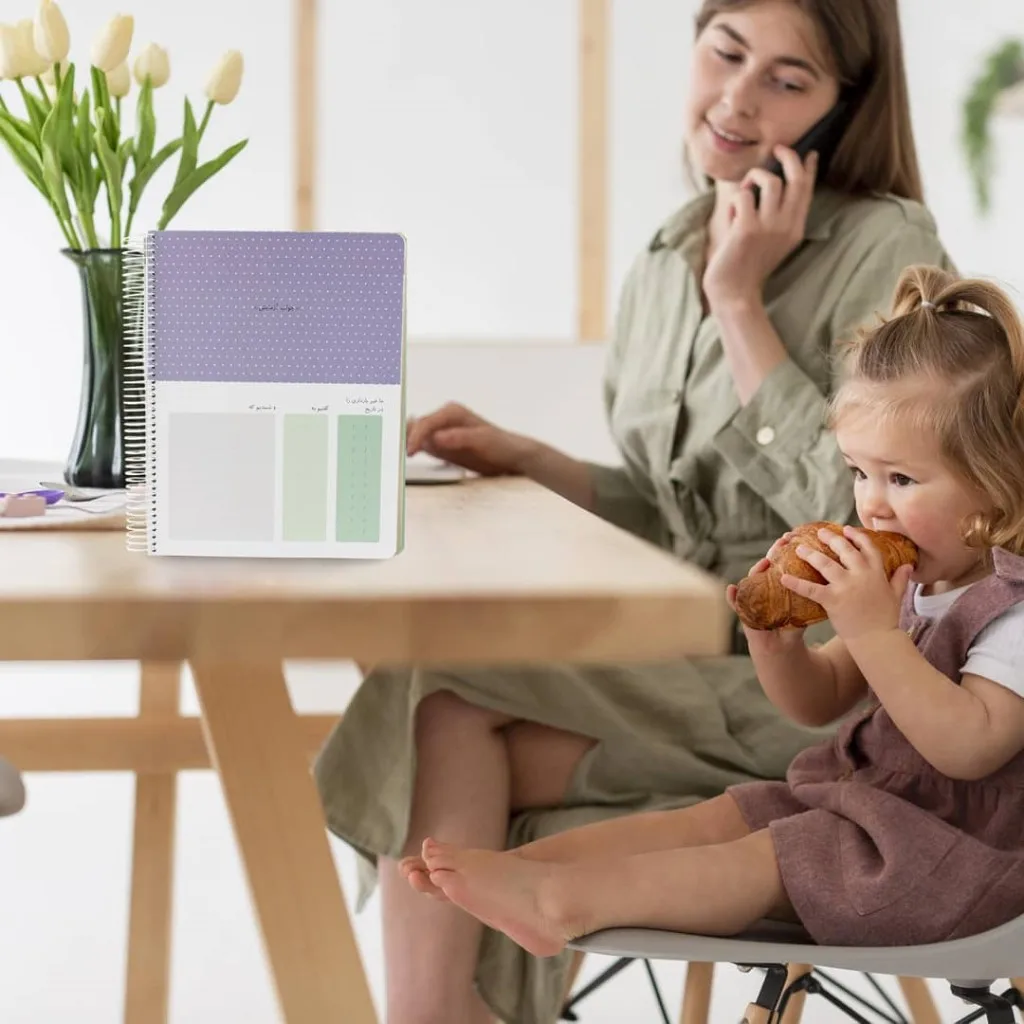 دفتر خاطرات بارداری مدل گاهنگار دی روحه Die Ruhe