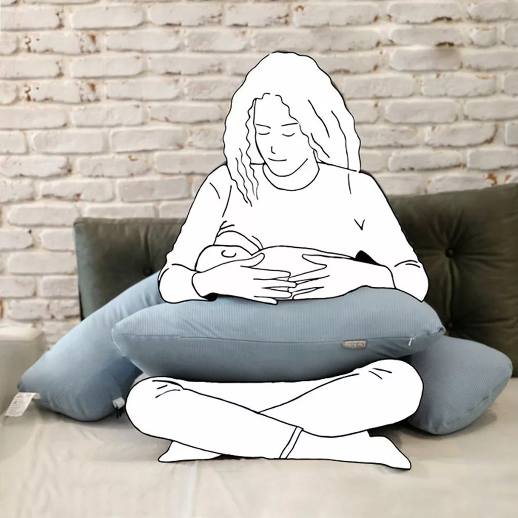 بالش بارداری طبی U شکل دی روحه Die Ruhe