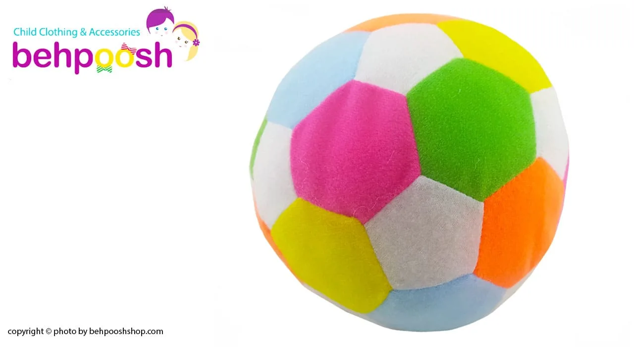 اسباب بازی بچگانه توپ فوتبال اسفنجی تکی سایز 5