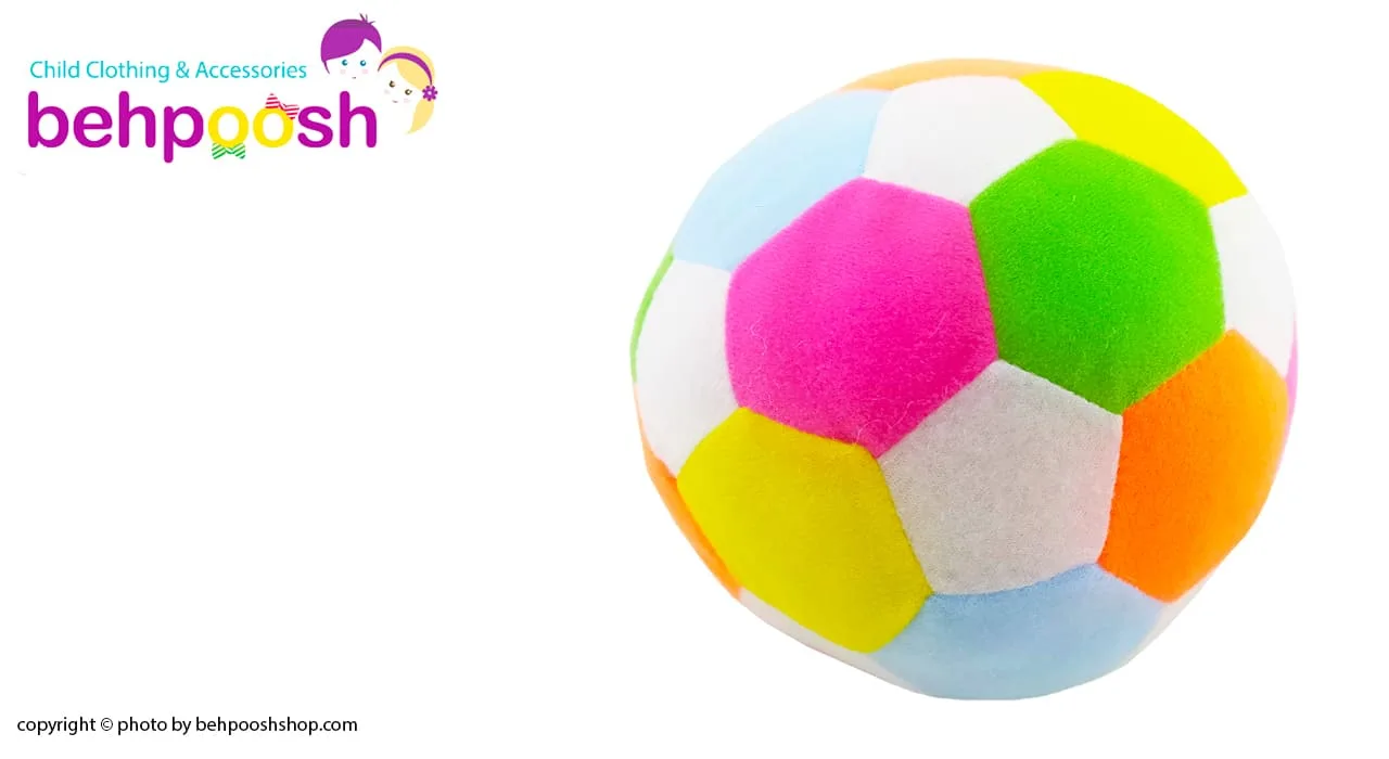 اسباب بازی توپ مخمل بچگانه تکی