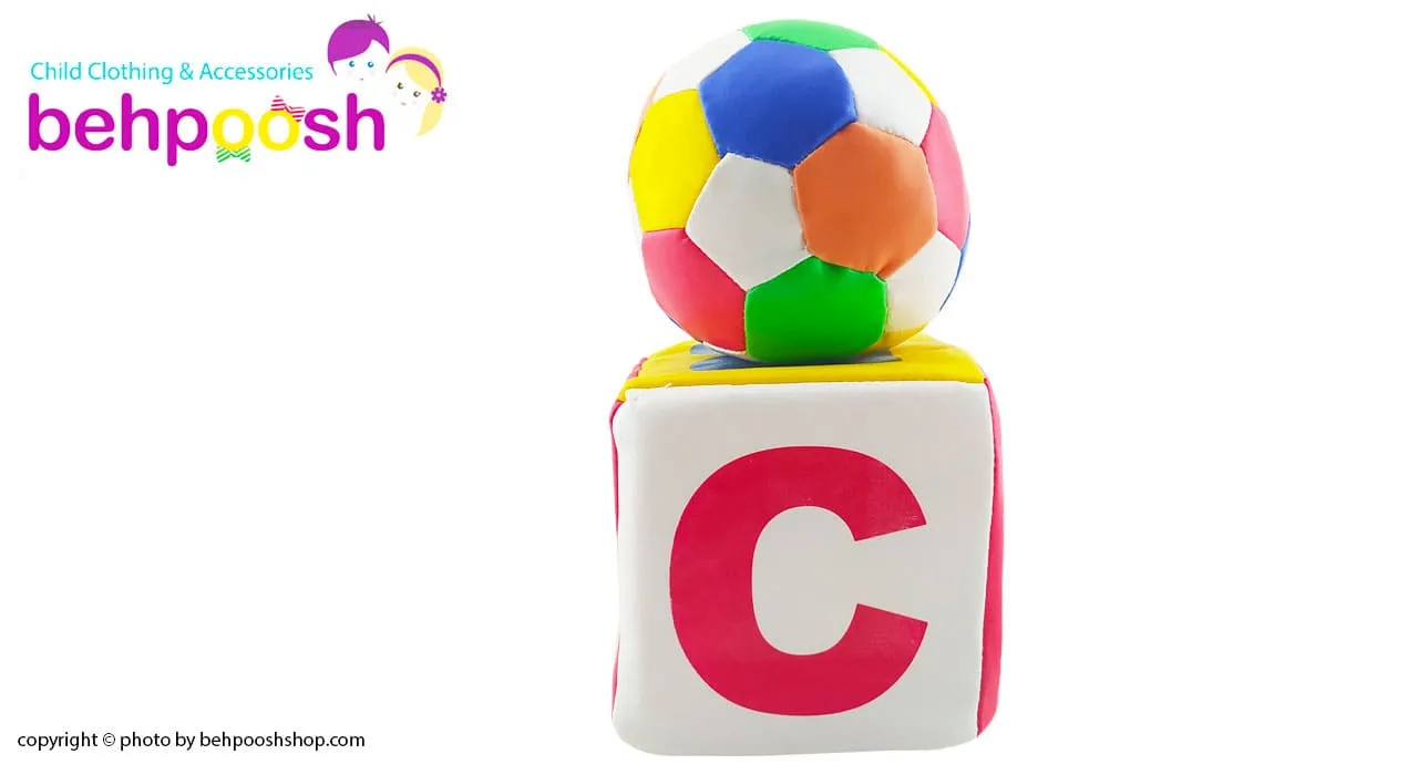 اسباب بازی بچگانه توپ و تاس اسفنجی