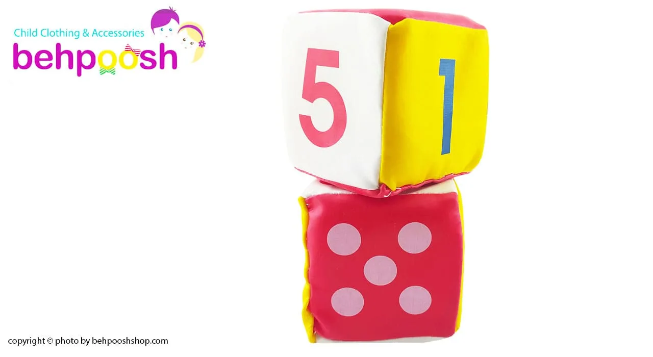 اسباب بازی کودک تاس اسفنجی