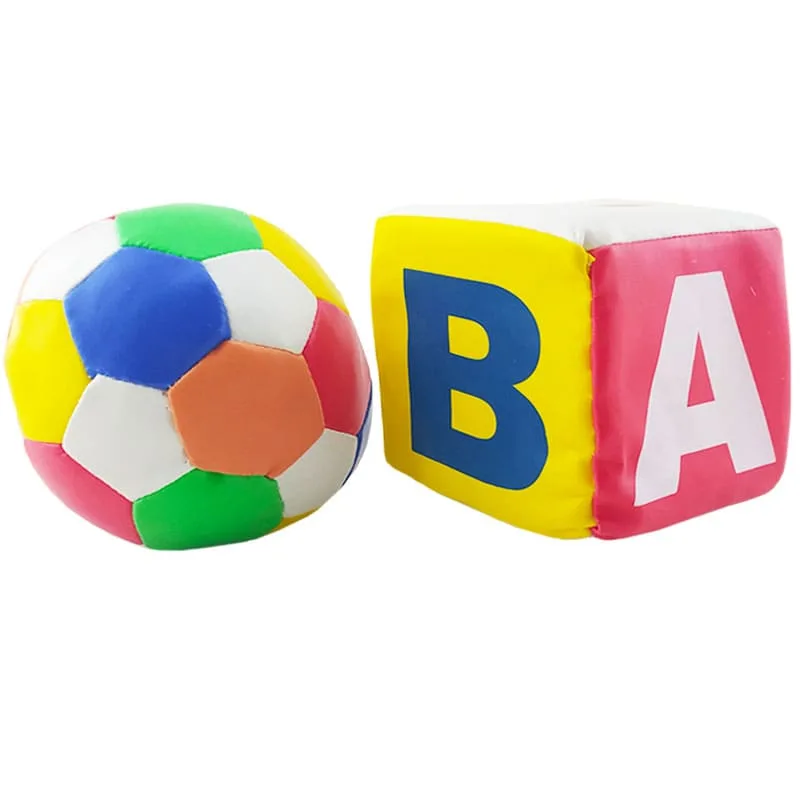 اسباب بازی بچگانه توپ و تاس اسفنجی