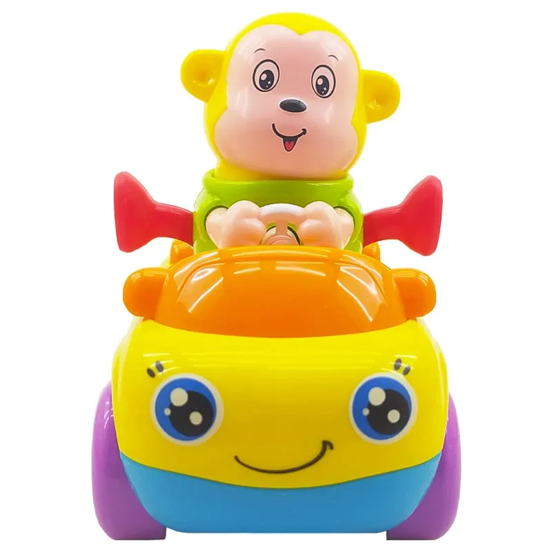 اسباب بازی ماشین قدرتی بچگانه طرح میمون هولا Hola