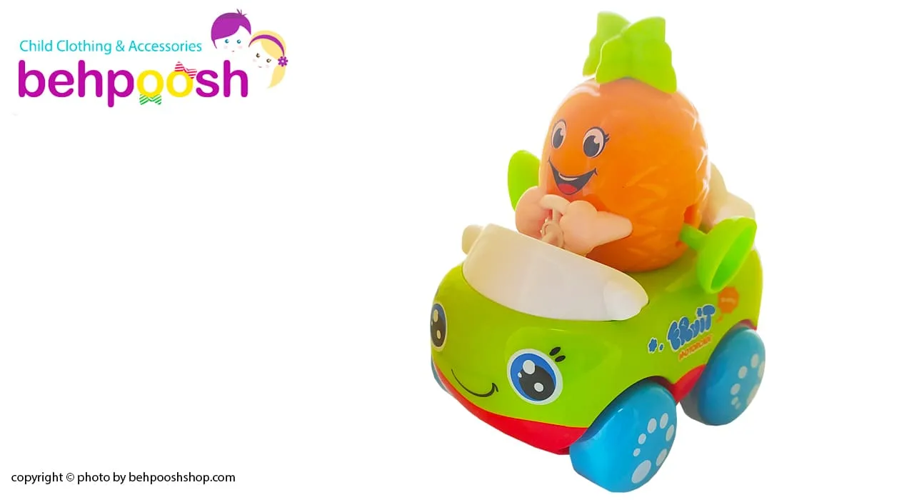 اسباب بازی ماشین قدرتی بچگانه طرح هویج هولا Hola