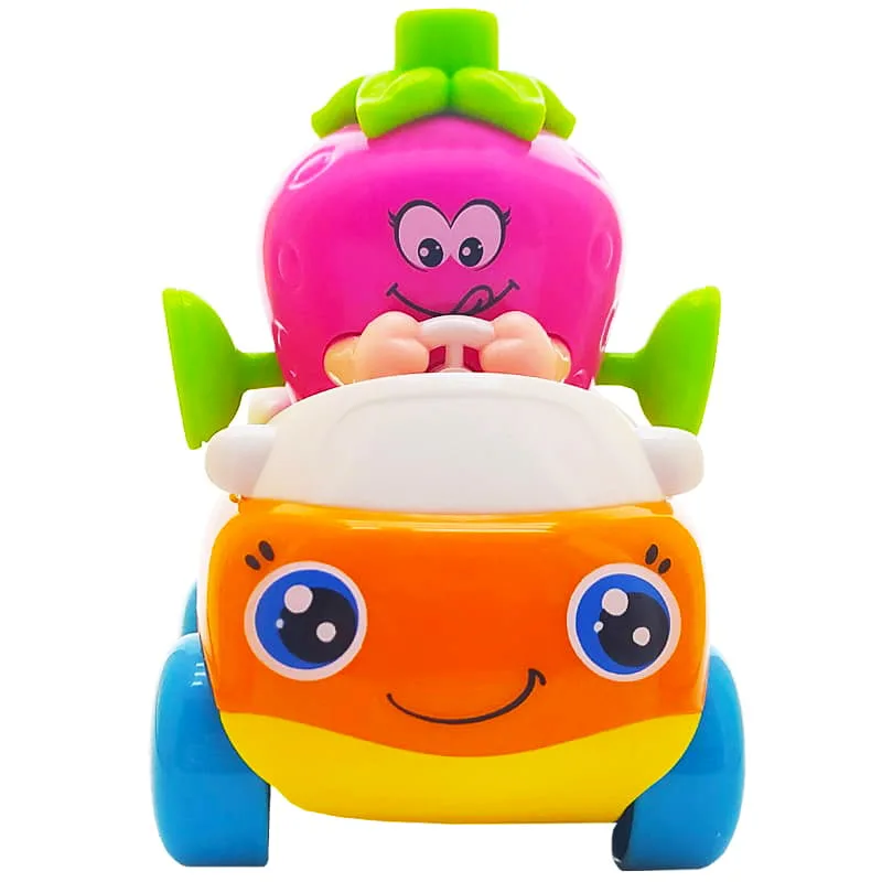 اسباب بازی ماشین قدرتی بچگانه طرح توت فرنگی هولا Hola